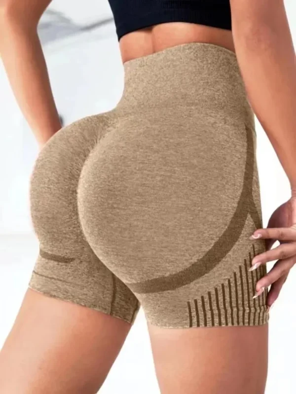 Women Yoga Shorts High Waist Workout Shorts Fitness Yoga Lift Butt Fitness Ladies Yoga Gym Running Short Pants Sportswear - Image 4